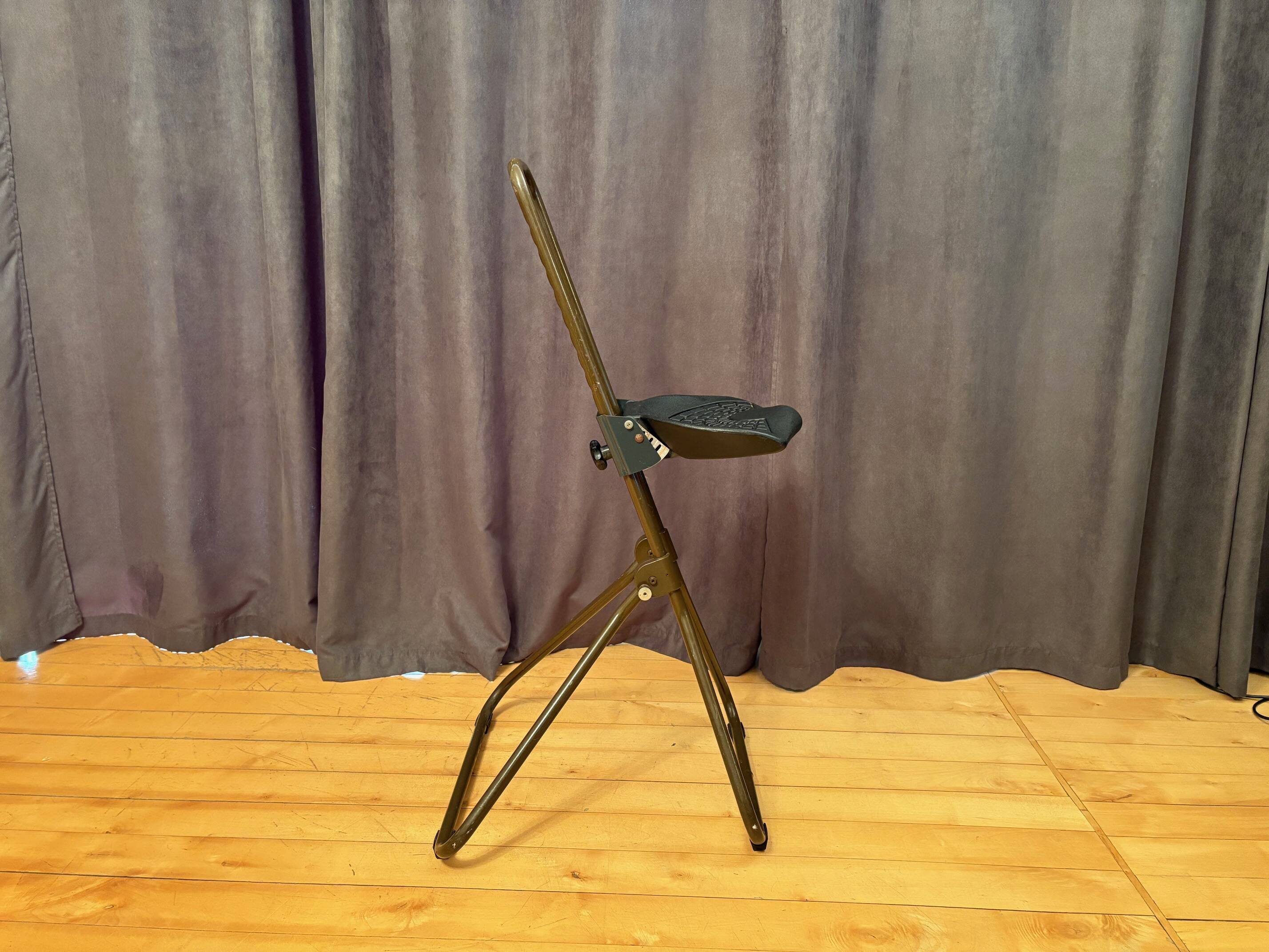 Tabouret ajustable par Brand/Häfner, Bad Essen, Allemagne années 1980