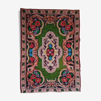 Romania hand-woven floral rug 244x165cm