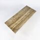 Vintage Travertine Coffee Table, Italy, 1970s