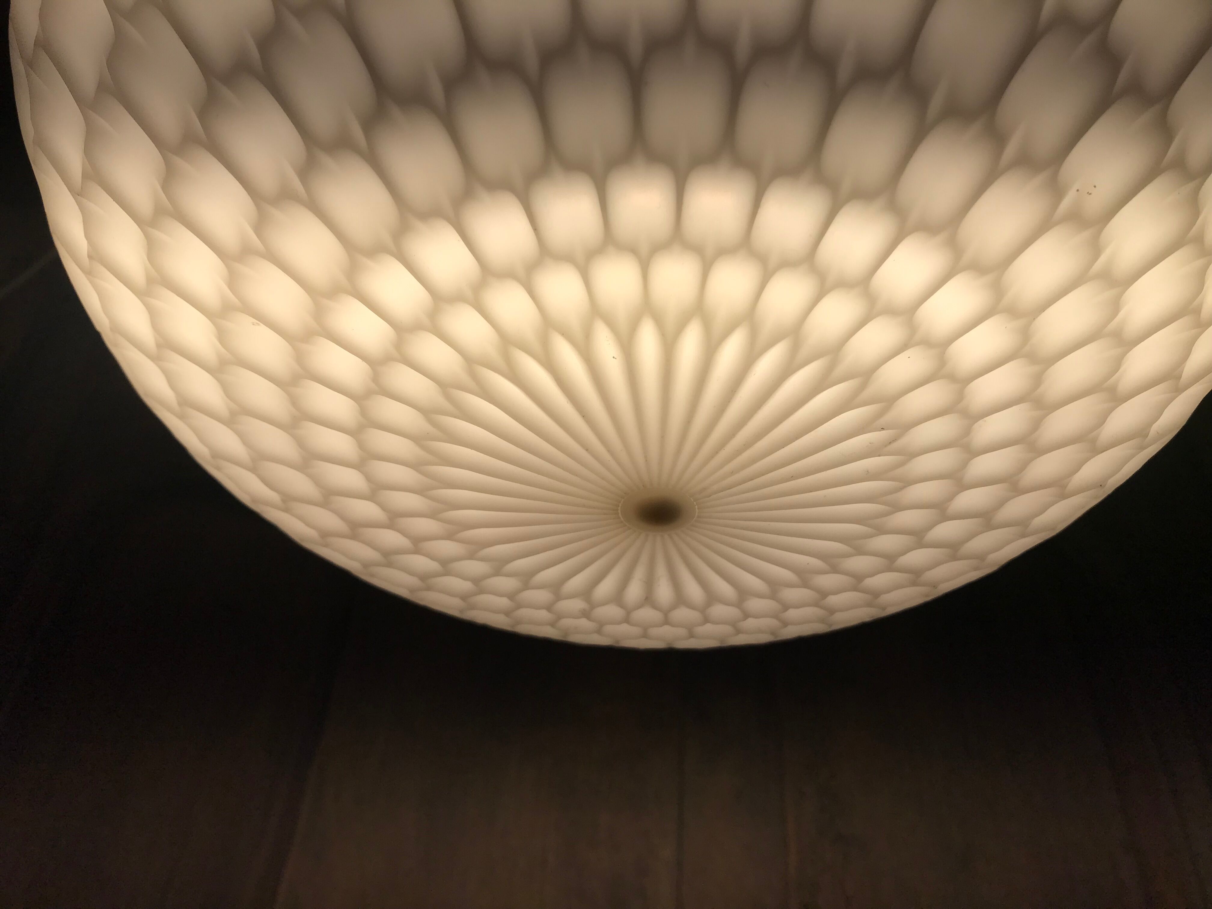 Modernist pendant lamp Erco, Germany, circa 1960