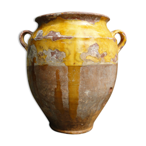 Pot XL à confit vernissé