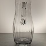 Blown glass pitcher