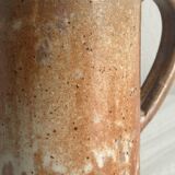 Rustic stoneware mug