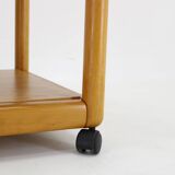 1970s Pair of Beech Armchairs and Coffee Table  by TON, Czechoslovakia