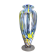 Large Murano glass vase, handmade, 38 cm high