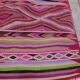 Handmade pink kilim rug in pure wool - 220x100cm