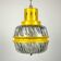Mid-century yellow Italian suspension, 1960s