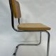 Chaise Cesca modèle b32 en chrome de Marcel Breuer