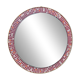 Vintage ceramic mirror from the 1960s.