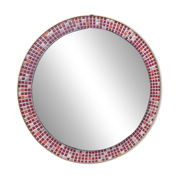 Vintage ceramic mirror from the 1960s.