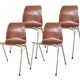 Set of Pagholz chairs, Germany 1970s