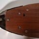 Vintage wooden presentation platter, fish platter.