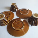 Domino model zebra coffee cups