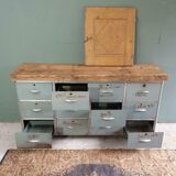 Industrial chest of drawers sidetable TV cabinet
