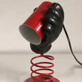 Hand lamp in lacquered and plastic metal, 1980