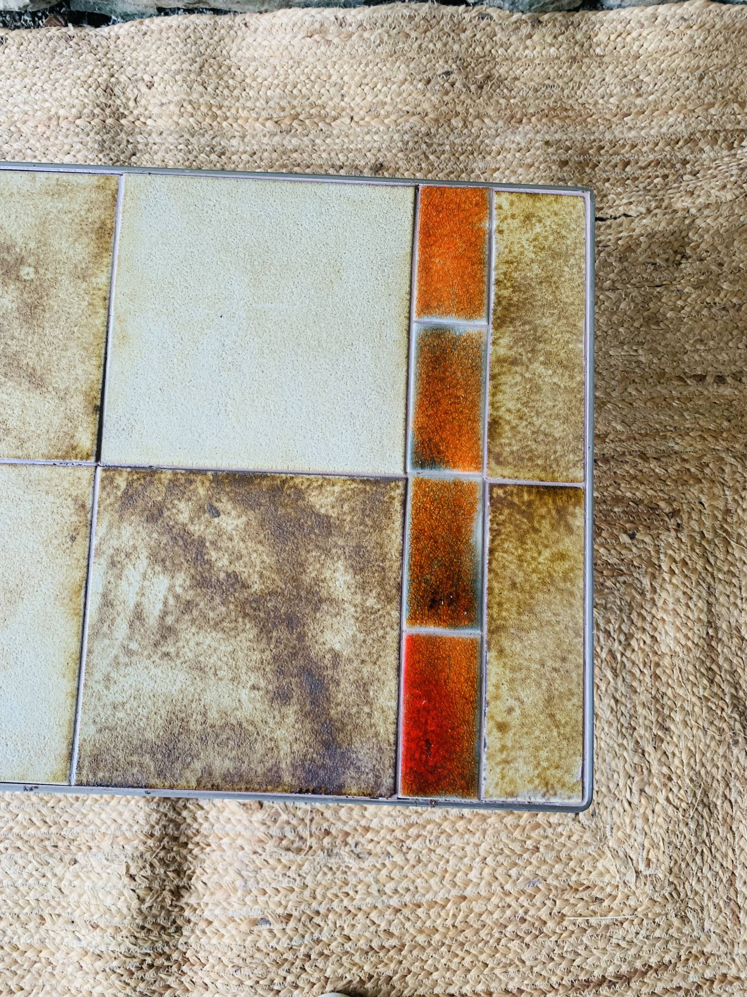 Vintage ceramic coffee table – 1970s