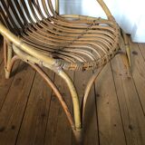 Children's rattan chair