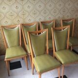 Set of 6 chairs 1960