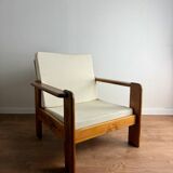 Fauteuil en pin massif