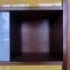 Closed bookcase in Bauhaus colors by D.Rozaffy Edition Meuble Oscar, design 1960
