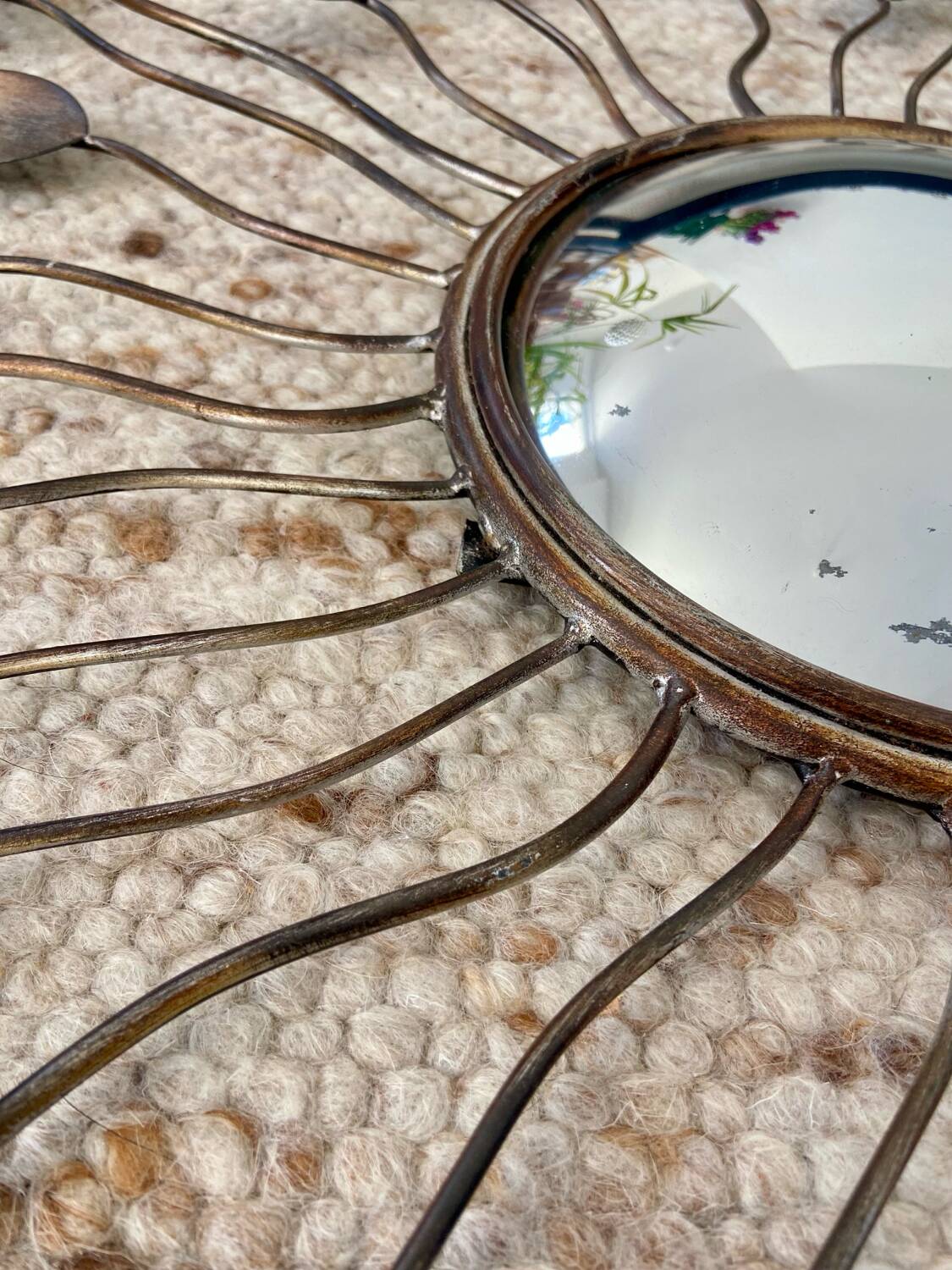 Vintage witch mirror