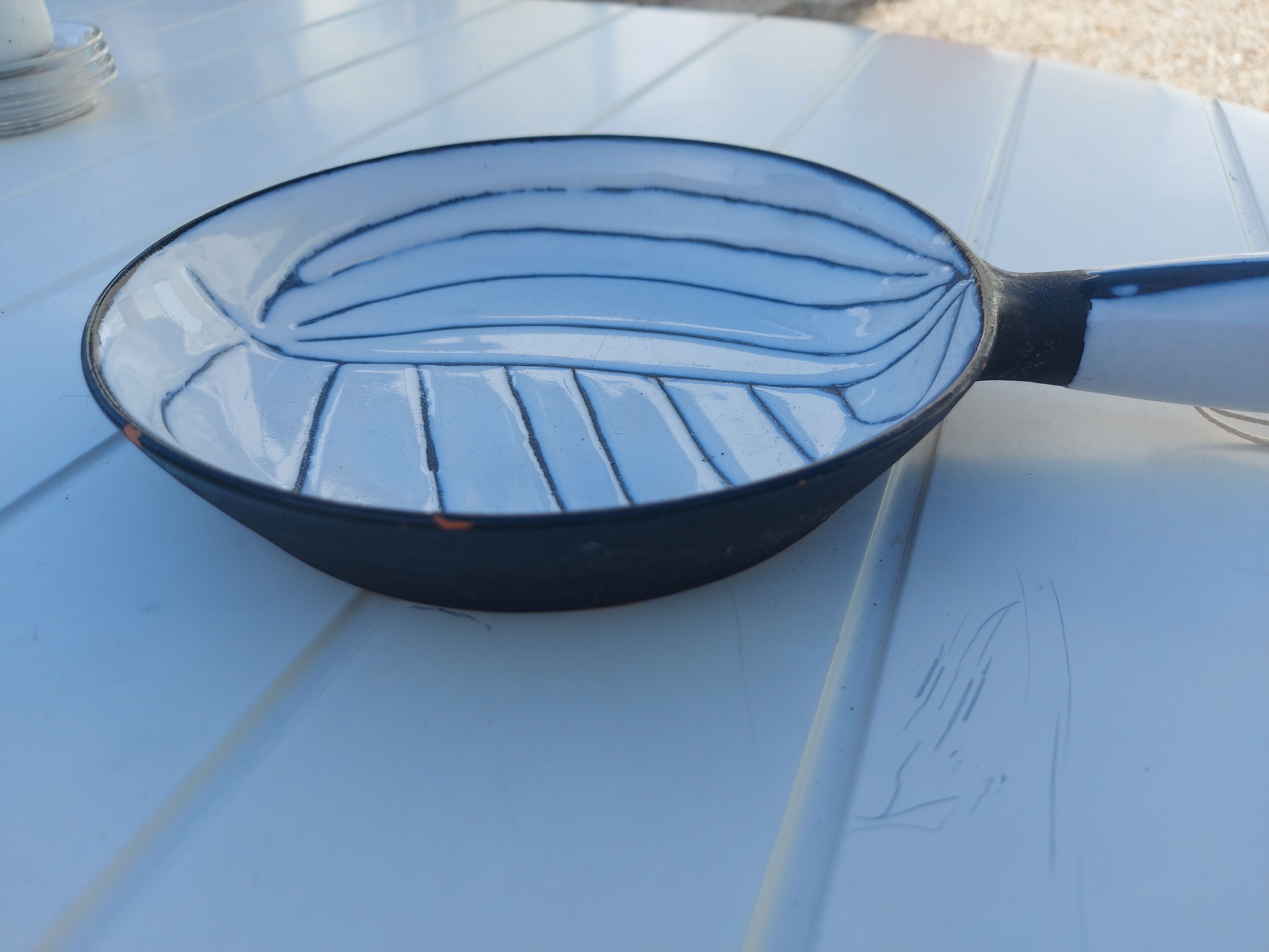 Ceramic dish, empty pocket Vallauris Innocenti
