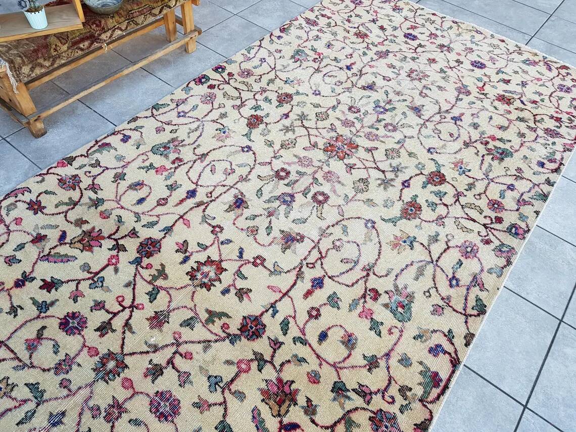 Oushak Vintage Handknotted Rugs sku 2633