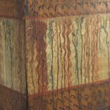 Painted folk art bridal wardrobe 1816