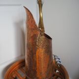 Copper umbrella holder and porcelain handles