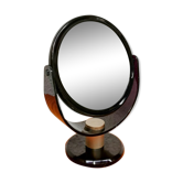 Miroir sur pied double face