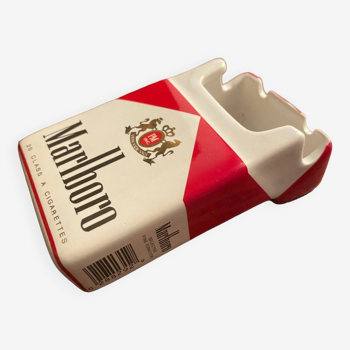 Cendrier Marlboro en céramique