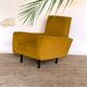 Vintage mustard yellow armchair