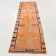 Tapis de couloir rustique bohème, tapis turc, tapis de couloir, palette de couleurs, 86 x 302 cm