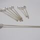 Set of 9 spoons with long handle