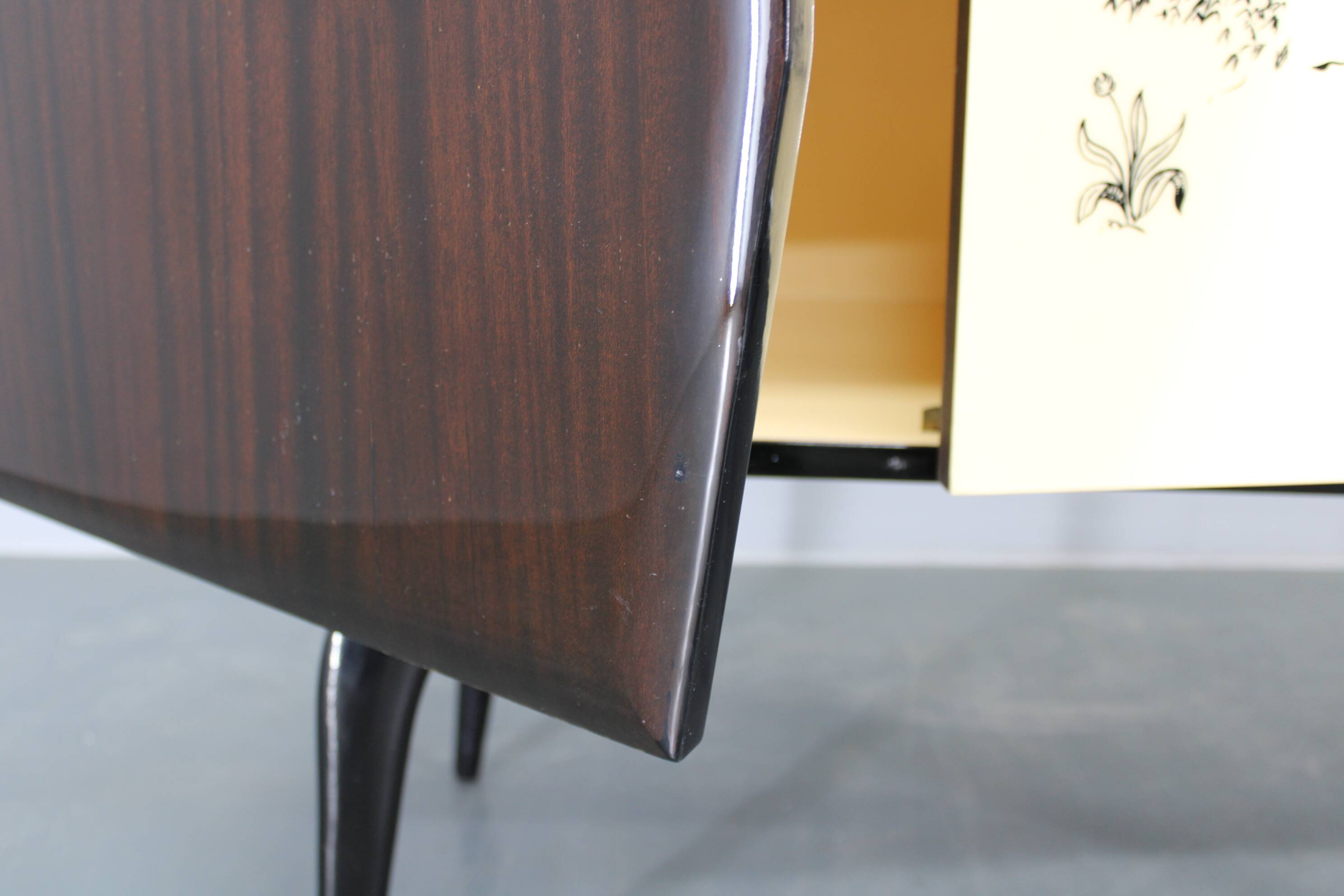 1950s Rare Italian Highboard