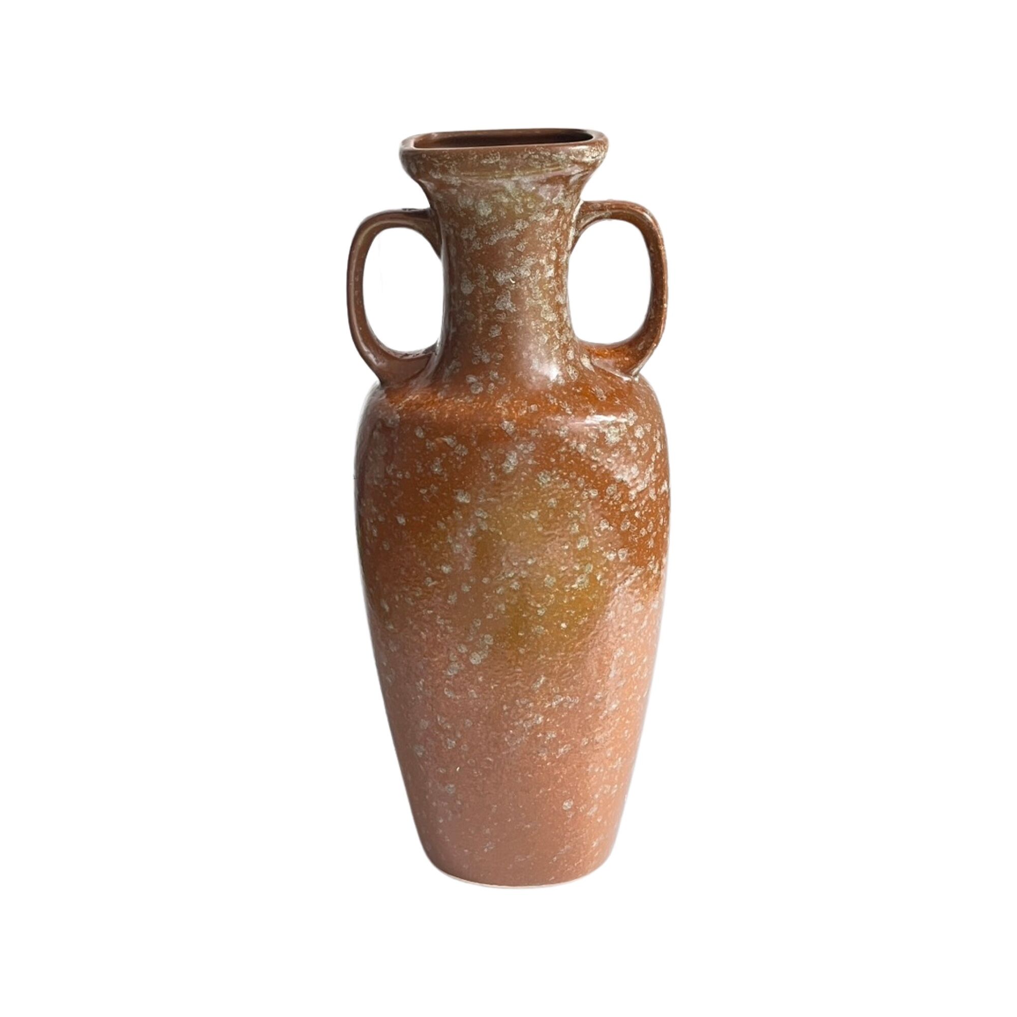 Ceramic vase Bolesławiec Poland 1970s