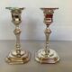 Pair of candlesticks silver metal W Germany
