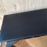 Louis XV style console in black wood