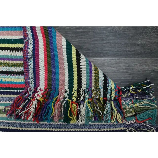 Vintage Turkish Oushak Handmade Wool Cotton Pink Runner Rug 80x433