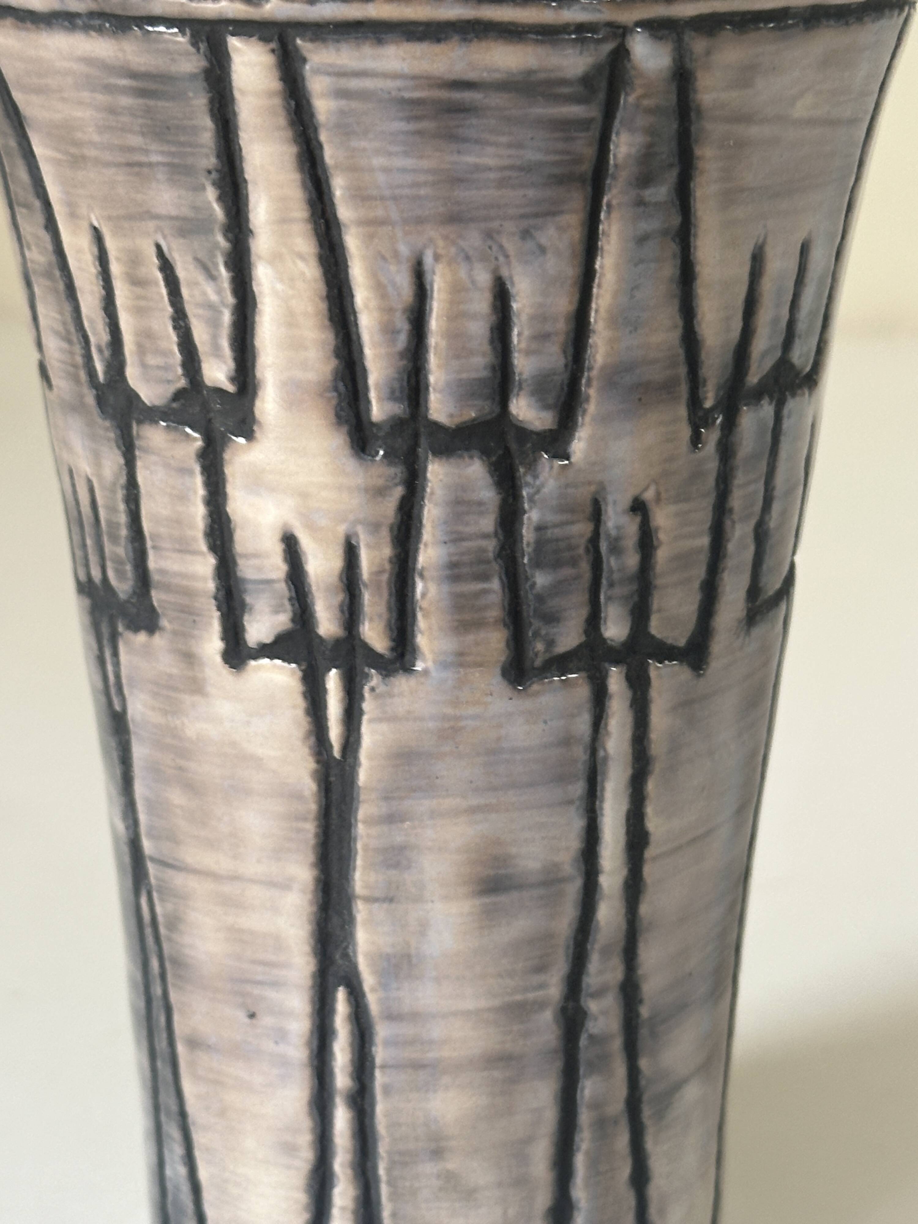 Vintage ceramic vase from the 60s