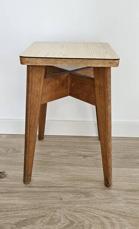 Vintage Scandinavian stool.