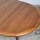 Table extensible danoise vintage des années 1960 de Korup Stolefabrik