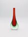 Murano Soliflore Vase - Flavio Poli - Sommerso Red Green 19cm