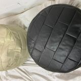 Vintage patchwork ottoman