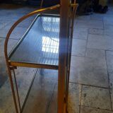 Foldable trolley on wheels