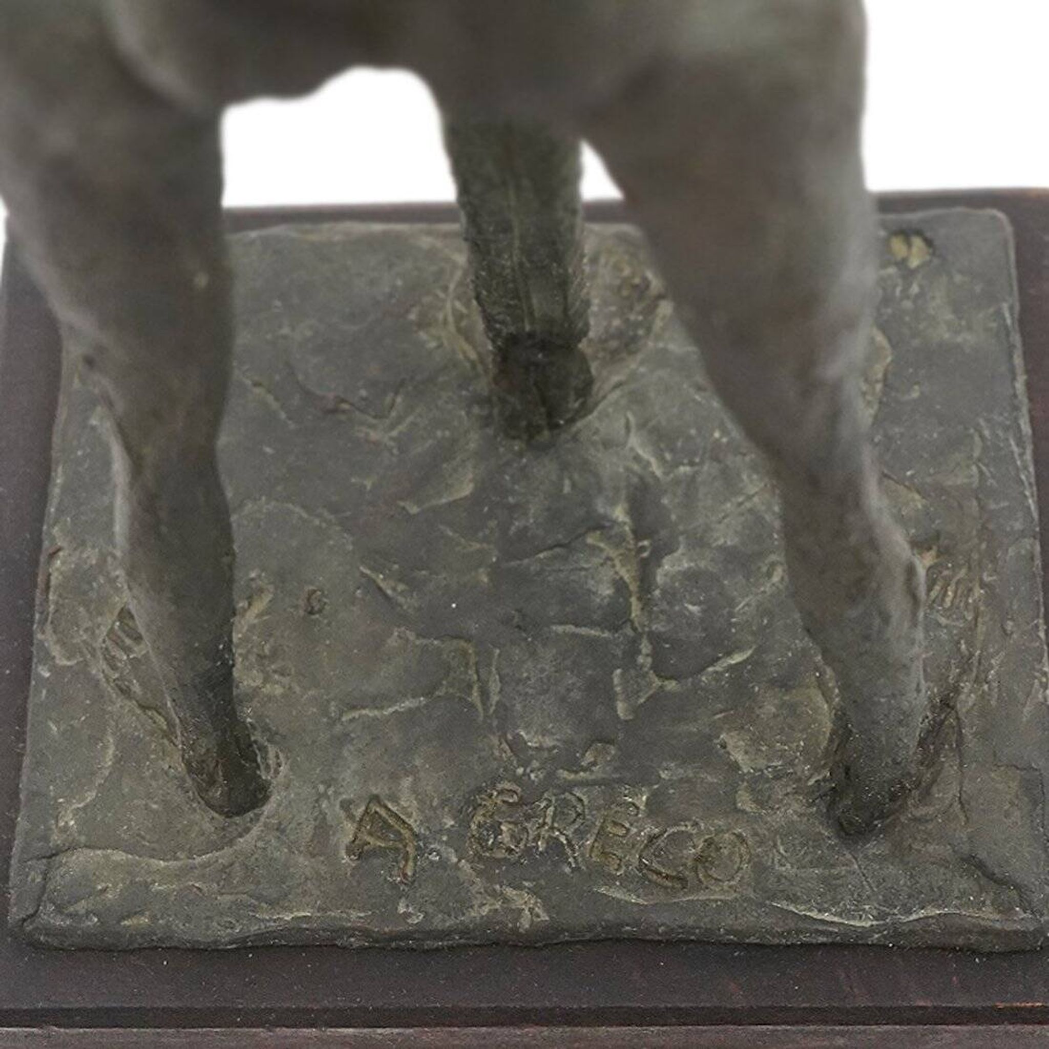 Bronze sculpture of the Queen by Aldo Greco, 1960s.