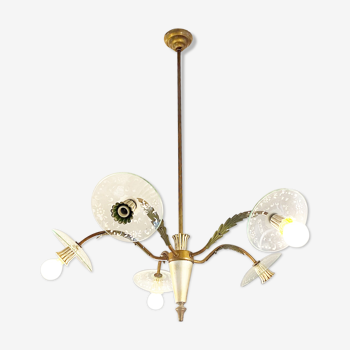 italian ceiling lamp from the 1940s