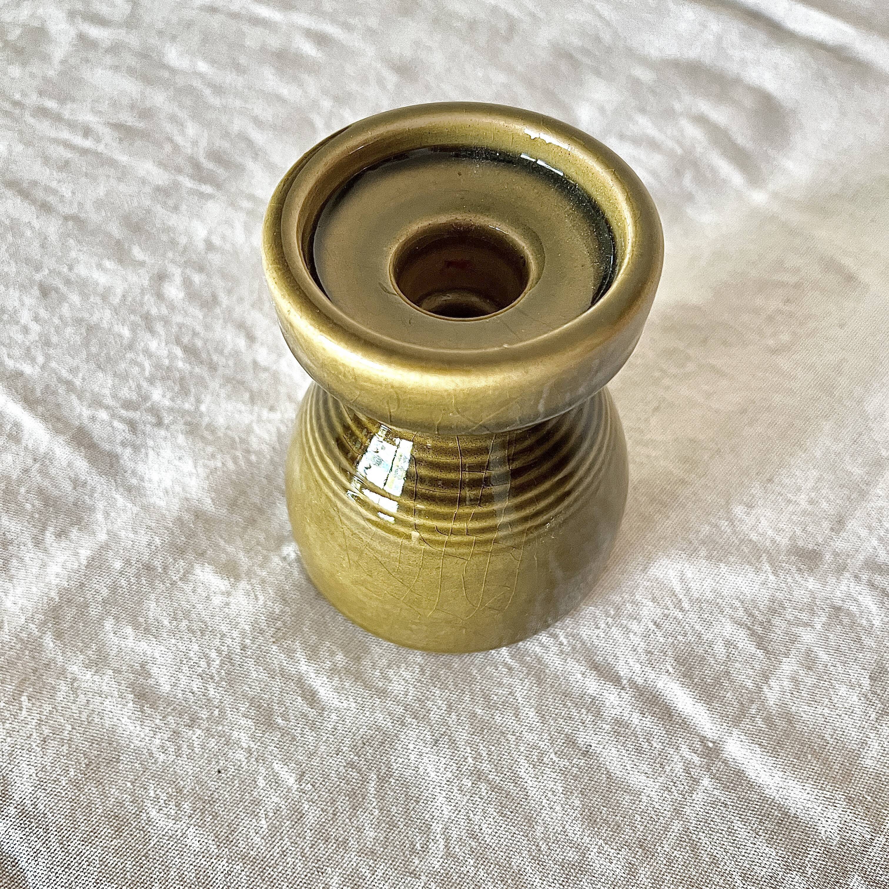 Vintage 70's Candle stick by  Steuler Ceramic Germany designed by Cari Zalloni