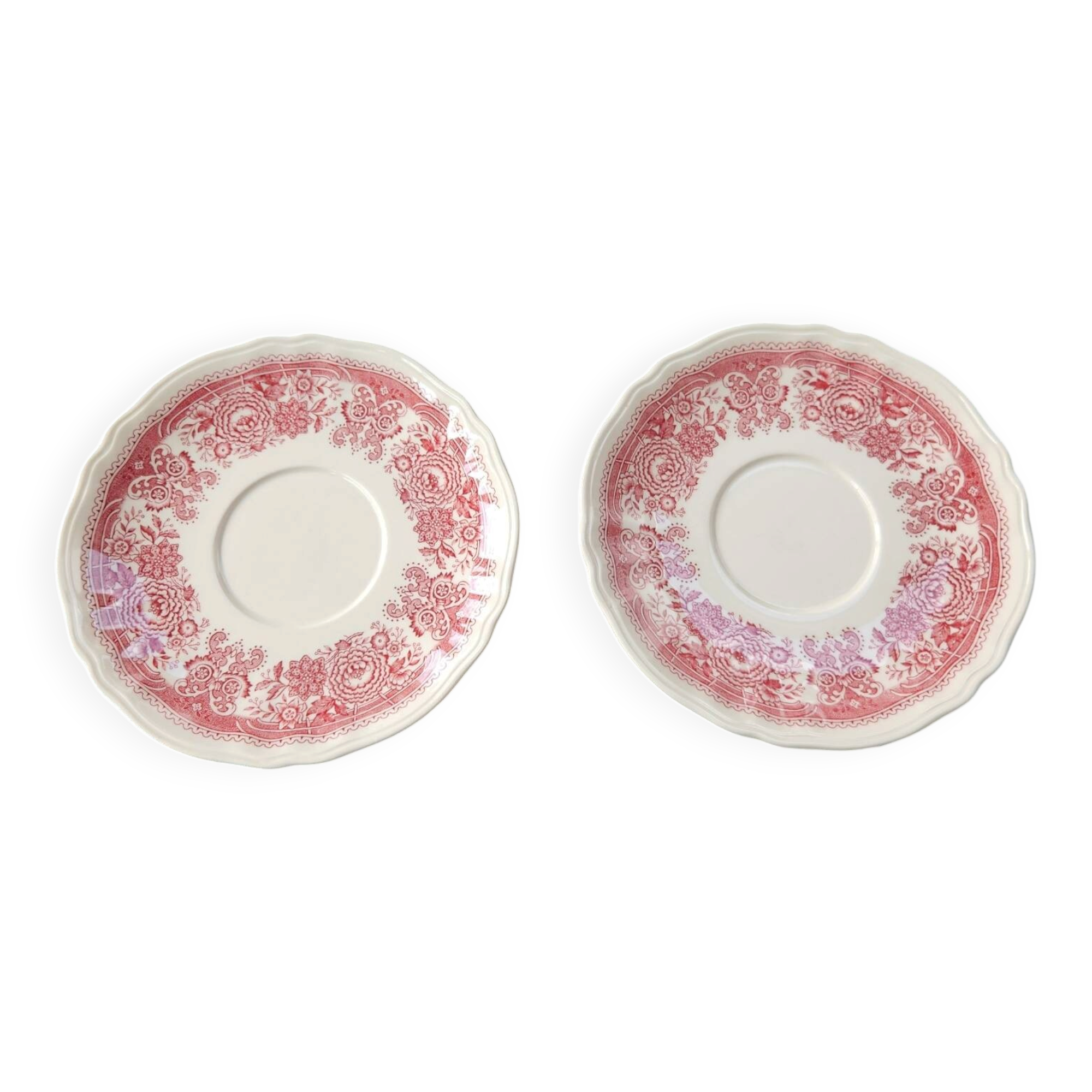 Lot de sous tasses Villeroy & Boch : vintage