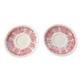 Set of Villeroy & Boch saucers: vintage